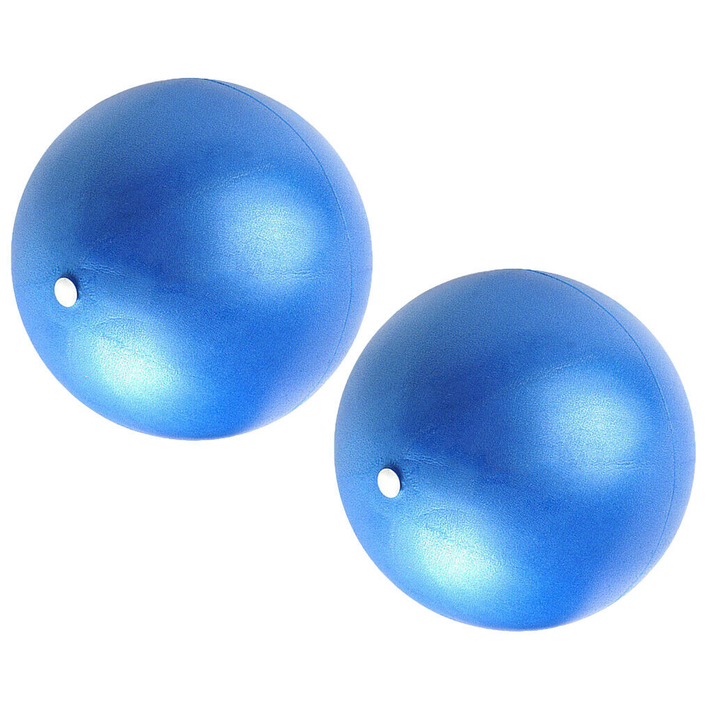 2x Yoga Ball Pilates Fitness Exercise Birthing Stability Stretching Ball