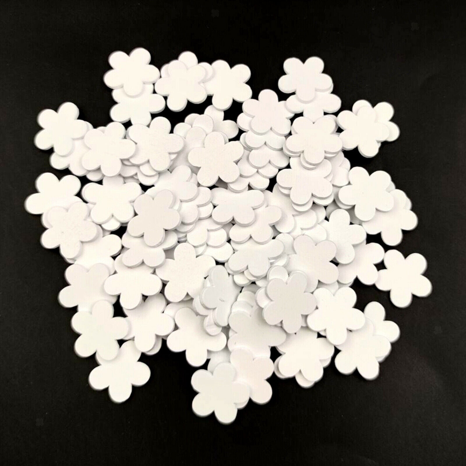 200pcs/set Wooden Flower Patch Hanmade Painting Scrapbooking Decoration