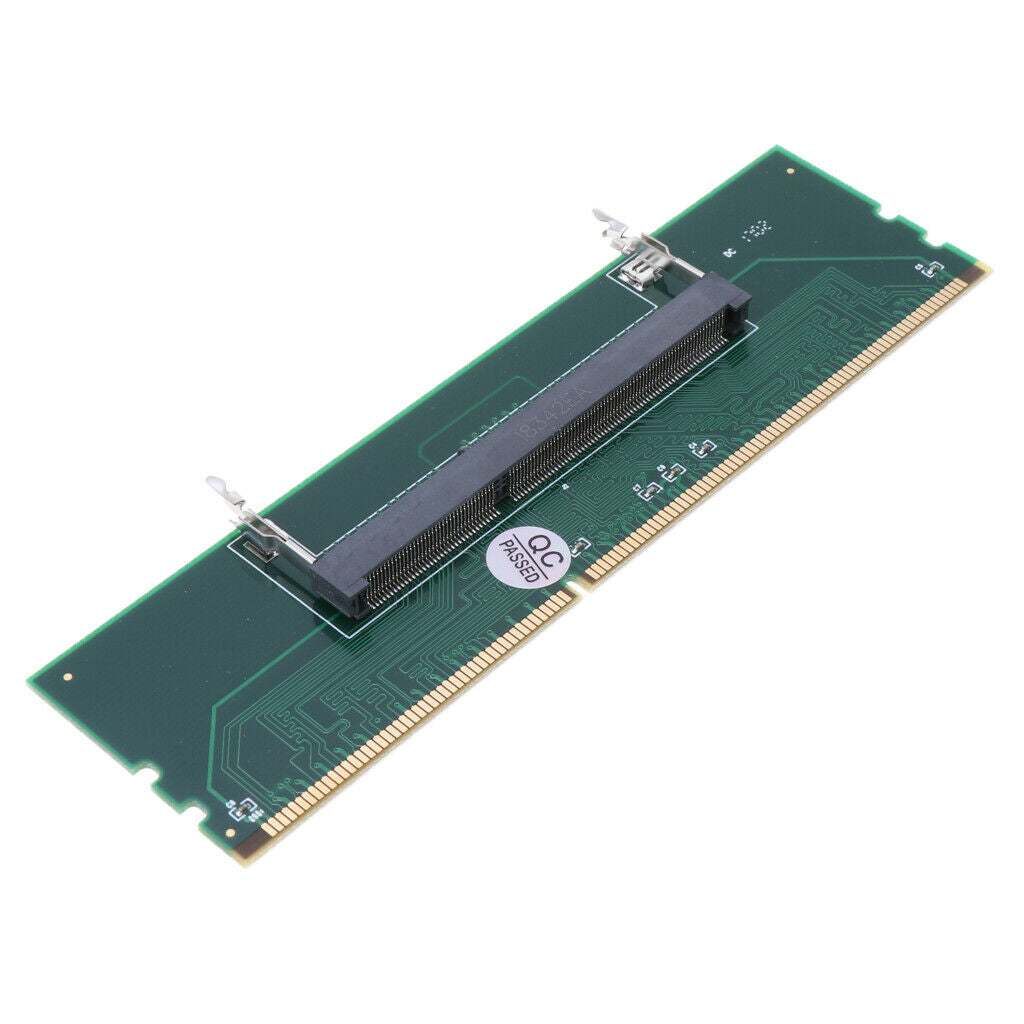 2 Pieces DDR3 Laptop to Desktop Memory RAM Connector Adapter Memory Tester