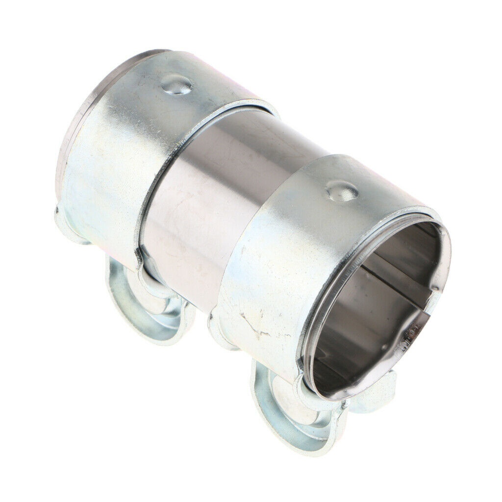 Car Exhaust Pipe Clamp with 2 Inch Thickened Stainless Steel Clamp