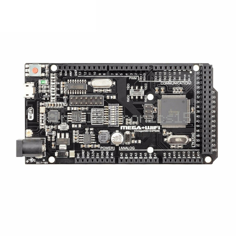 1PCS For Wemos Mega+WiFi R3 ATmega2560+ESP8266 32Mb Memory USB-TTL