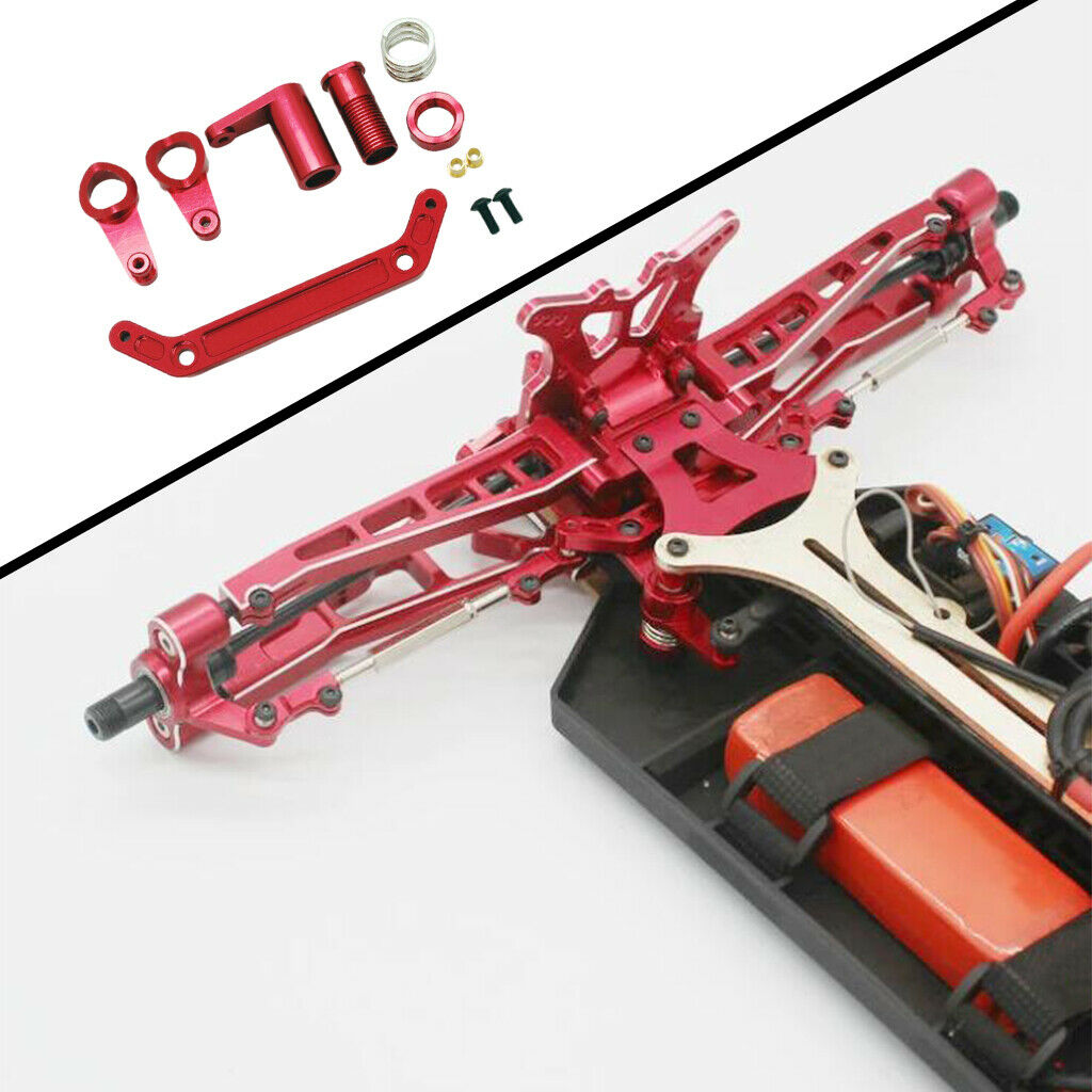 RC Metal Carrier Steering Servo Saver Kits Set for JLB 1:10 RC Car Accessory