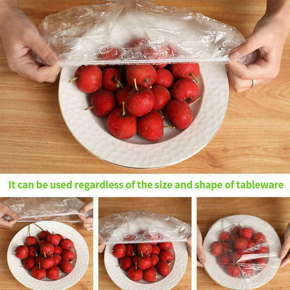 Fresh Keeping Bags 100Pcs Disposable Bowl Cover Vacuum G6 S3 Sealed V2O4