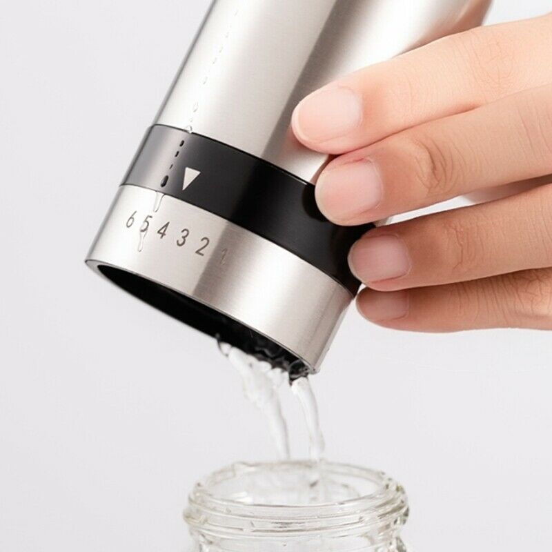 Zigo Coffee Mill Stainless Steel Hand Crank Grinding Conical Coffee Grinder T8R7