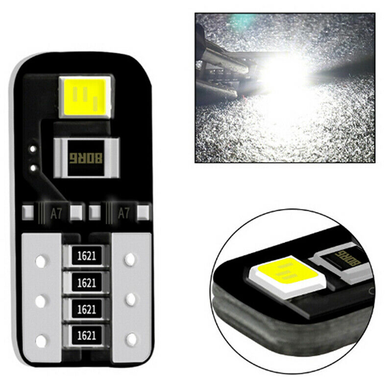 10X Canbus T10 W5W 192 168 194 LED Light Xenon White 6000K 5730-SMD Bulbs.l8
