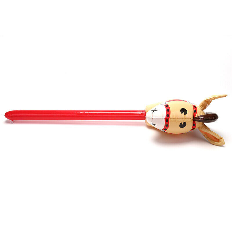Inflatable Horse Heads Cowgirl Stick Outdoor Educational Children Kid Gif.l8