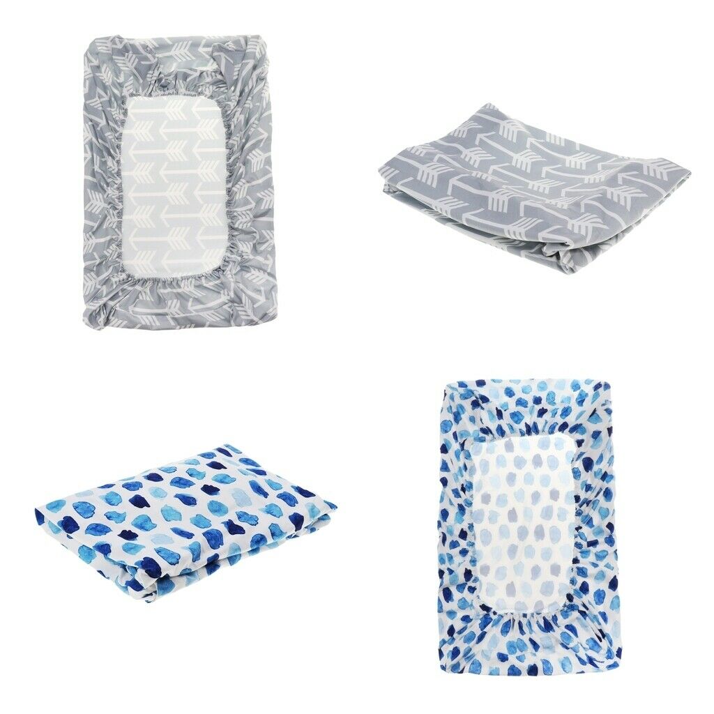 2x Baby Waterproof Mattress Cover Sheet Pillow Changing Table for Newborn