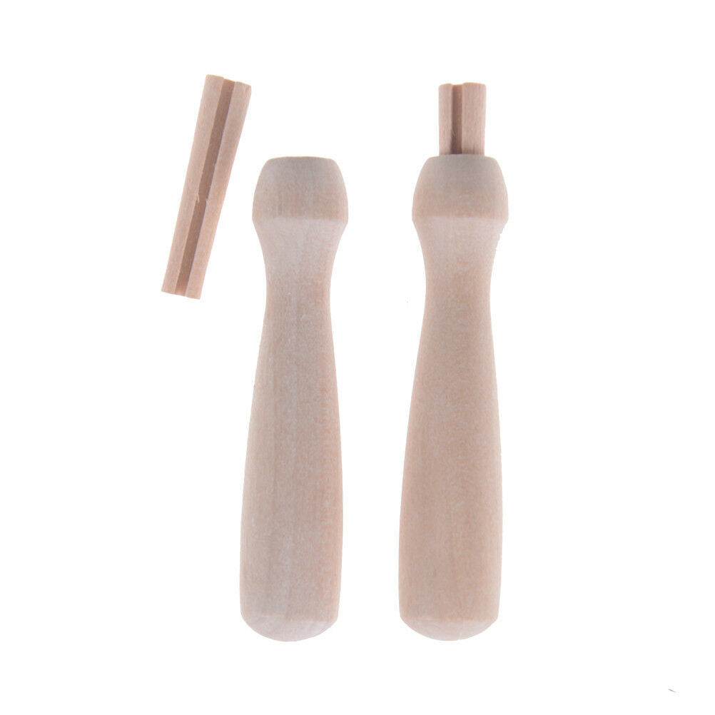 2Pcs Wooden Handle for Felting Needles Pin Tools of Felt of Wool Pi.l8