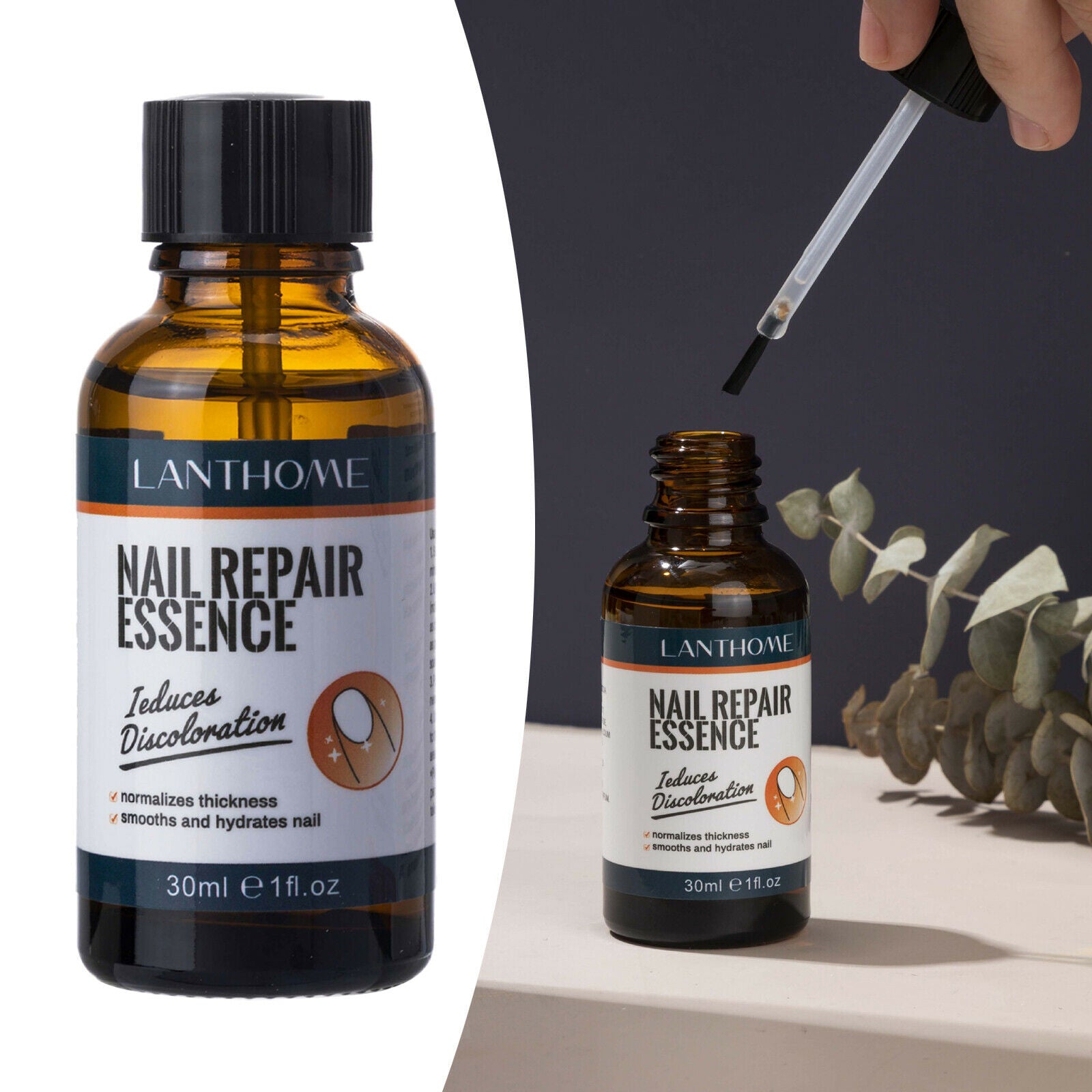 Natural Nail Treatment Nourish 30ml Moisturize for Toenails Fingernails