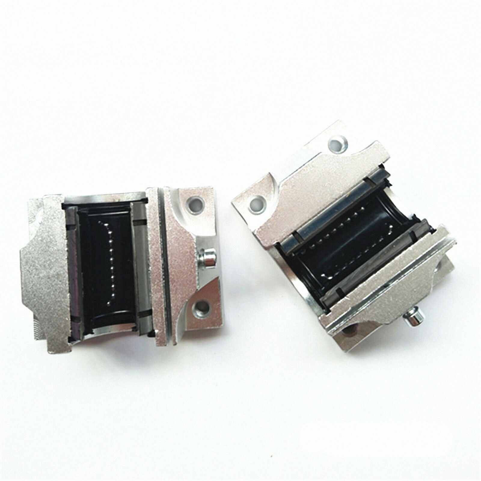 2Pcs TBR16UU 16mm Linear Ball Bearing Support Unit Solide Block For CNC [M_M_S]