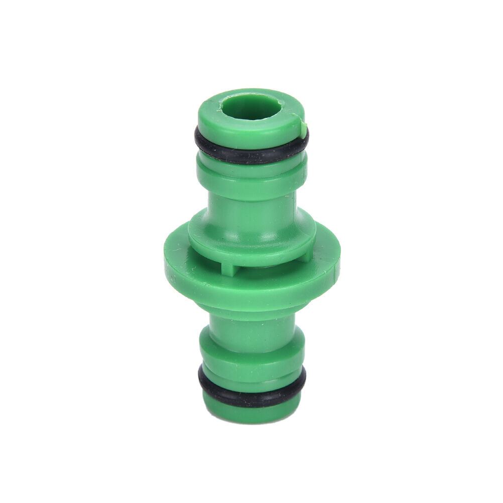 2Way Water Hose Pipe Tube Plumbing Connector Coupler Joiner Plastic Gardening DD