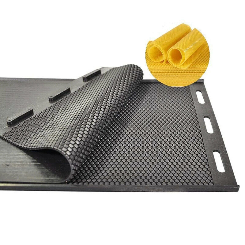 2PCS Rubber Beeswax Press Sheet Mould Foundation Beekeeping Equipment Bee Hive