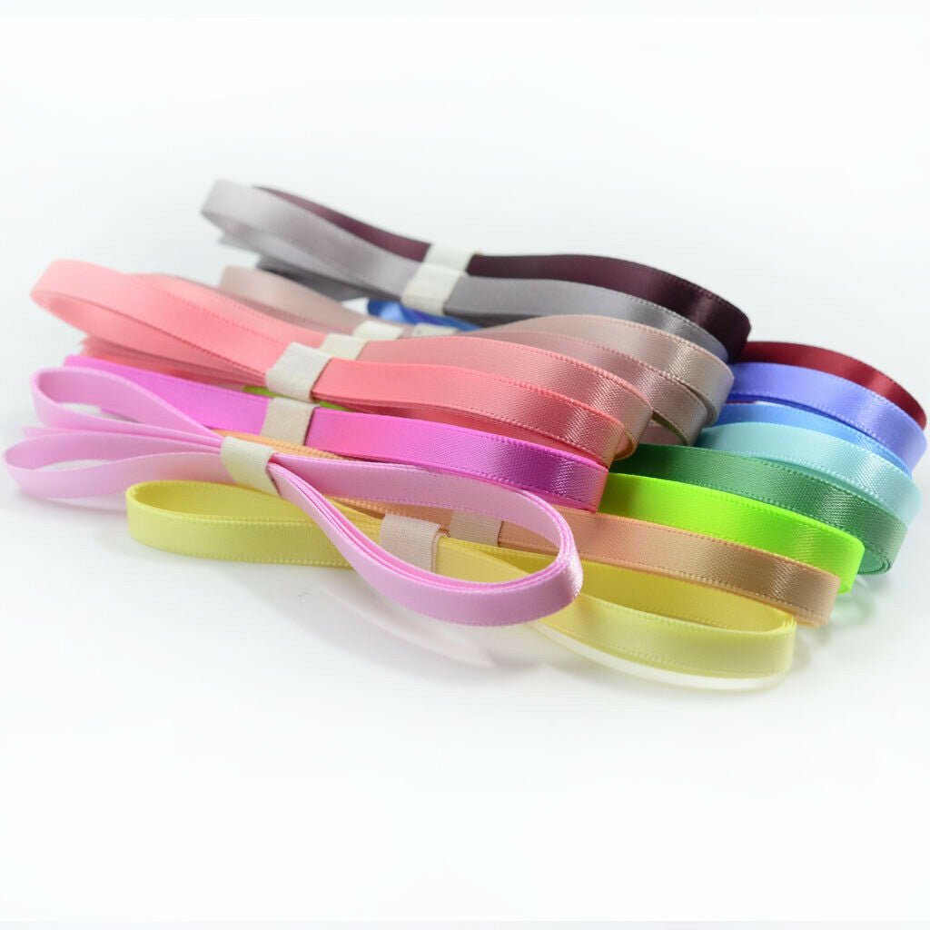 16 Yards Grosgrain Ribbon Satin Ribbon Double Side Polyester Ribbon Decor