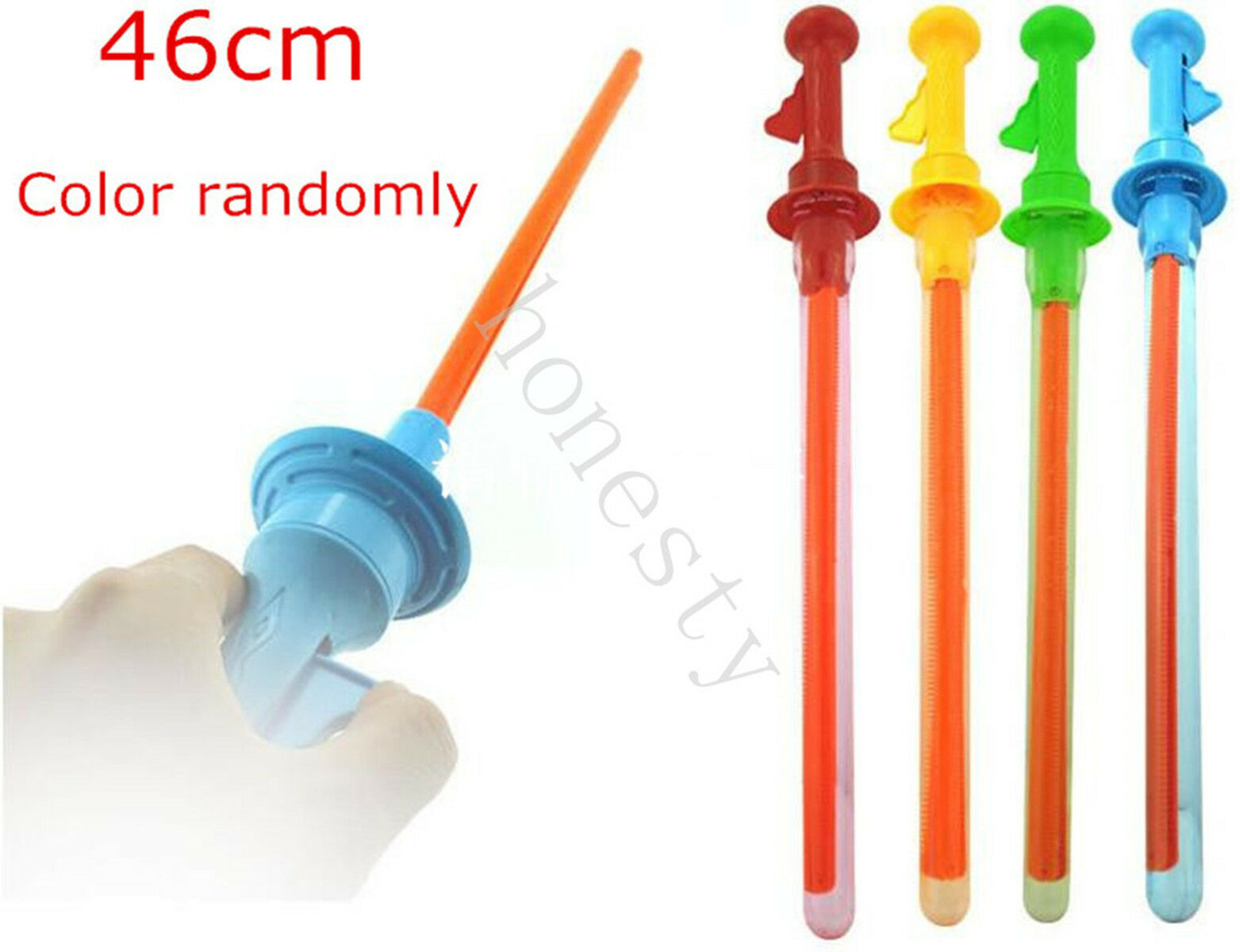 Children Lovely Fun Outdoor Toys Bubble Giant Bubble Sword Wand Color Randomly