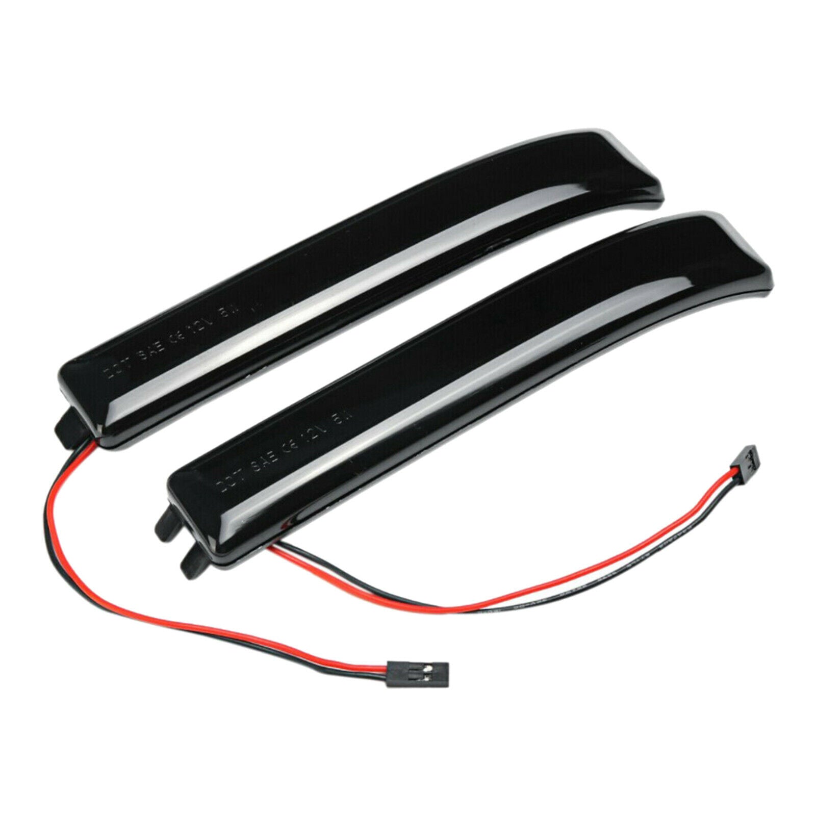Pair of 12V 6 LED Side Mirror Turn Signal Light Signal Light for Ford Rapor