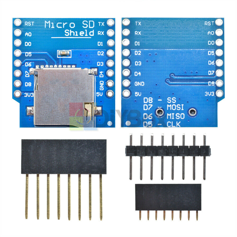 5PCS Micro SD Card Shield Wireless Control for D1 Mini ESP8266 WiFi WeMos Module