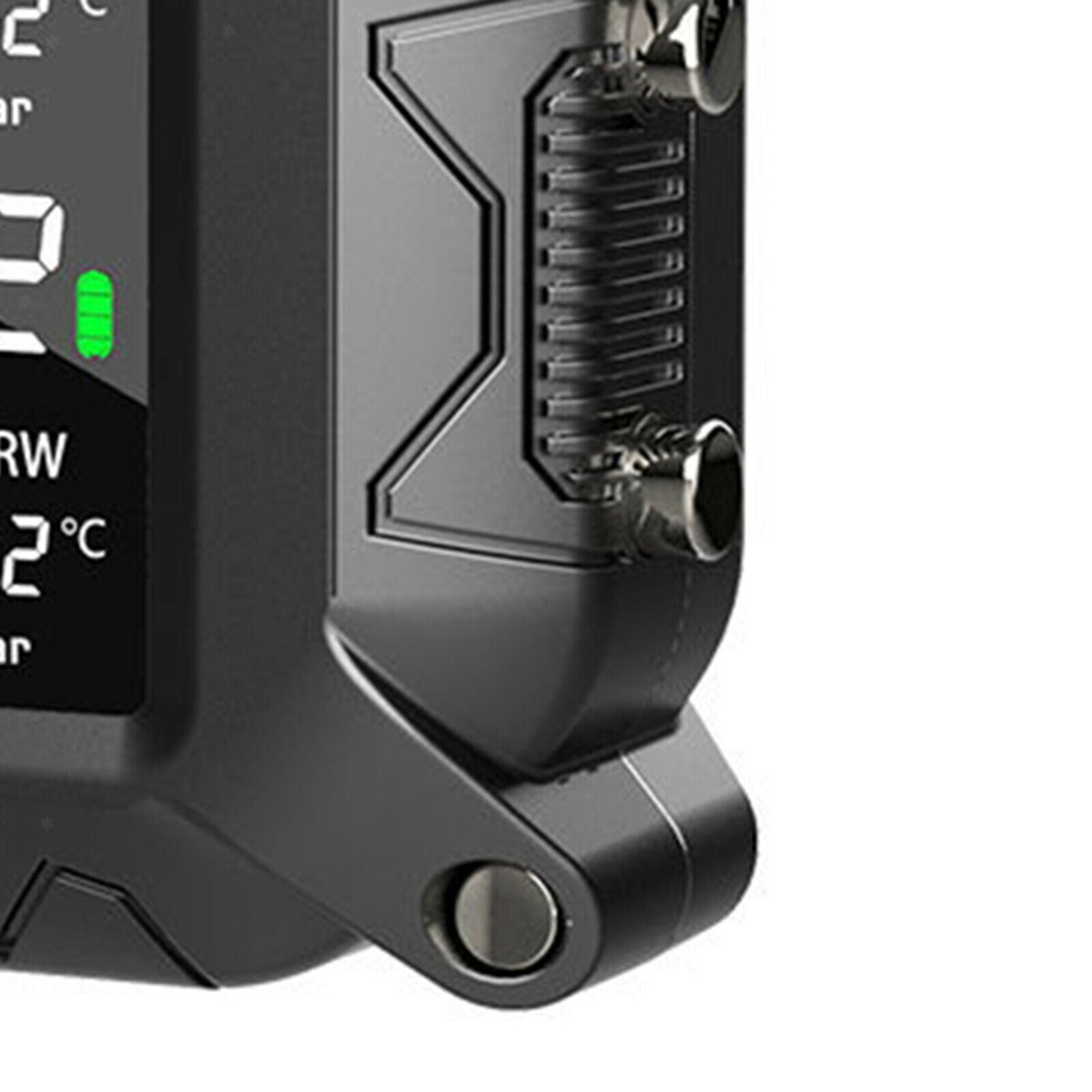 Solar Smart Tire Pressure Monitoring System Large LCD for Motorcycle Car RV