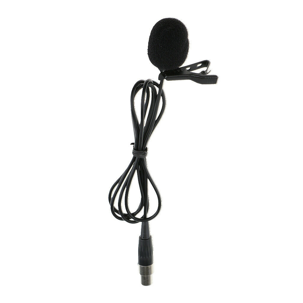 3 pin XLR headset condenser microphone with rotating microphone arm