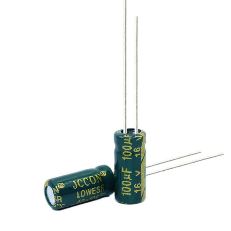 20pcs 16v100uf Aluminum electrolytic capacitor Power adapter inverter 5x11mm