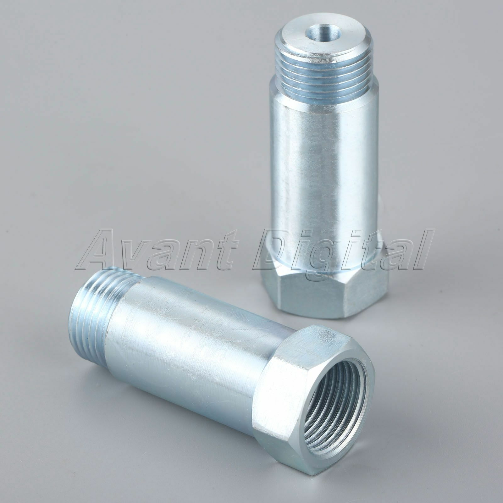 2 Universal O2 Oxygen Sensor Spacer Adapter Extenders Extension Straight CEL Fix