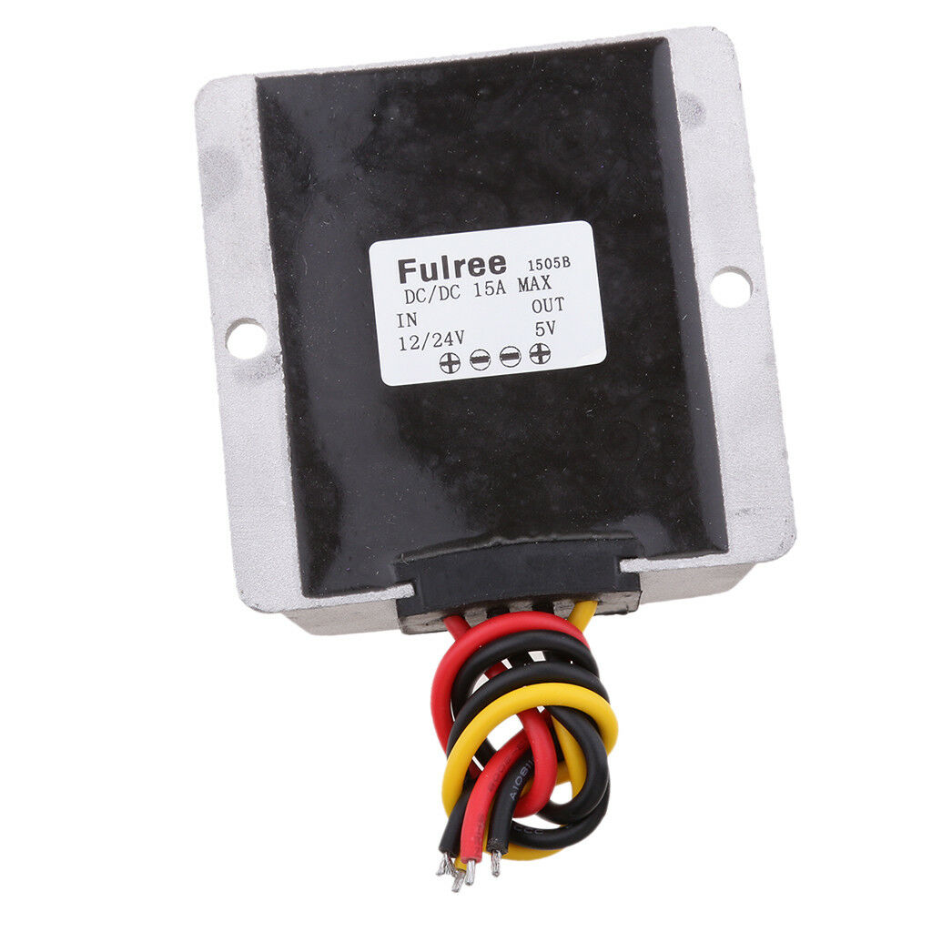 DC/DC Converter 12V/24V(10V-40V) to 5V 15A 75W  Power Supply Module