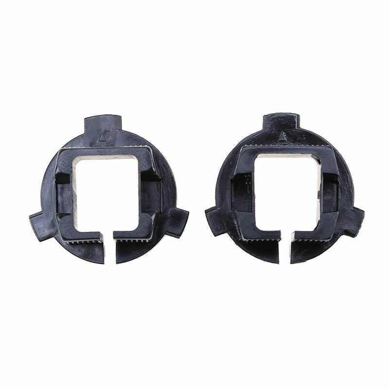 2x Black Bulb Base Holder H7 LED Headlight Adapter Retainer Universal Fit Kia K5