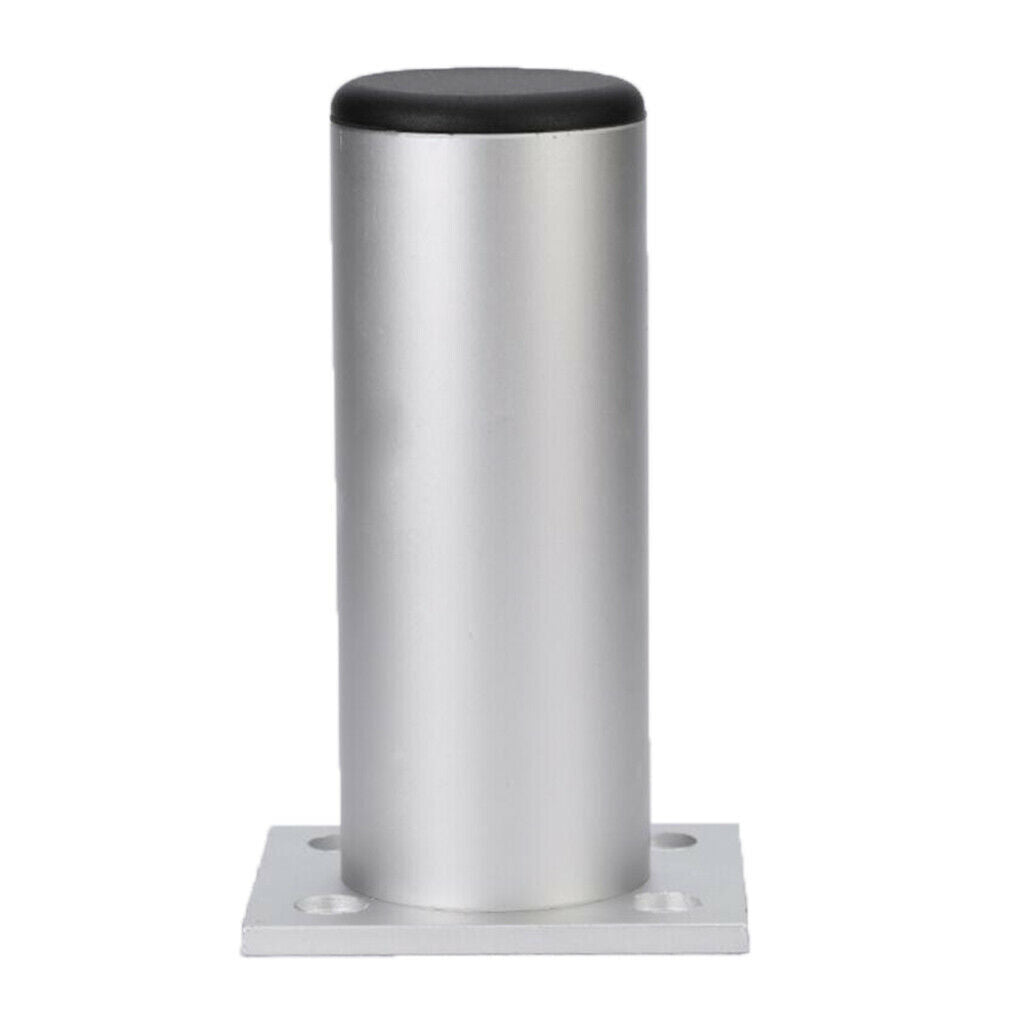 Aluminum Alloy Round Furniture Legs Height Adjustable Table Legs 10cm High