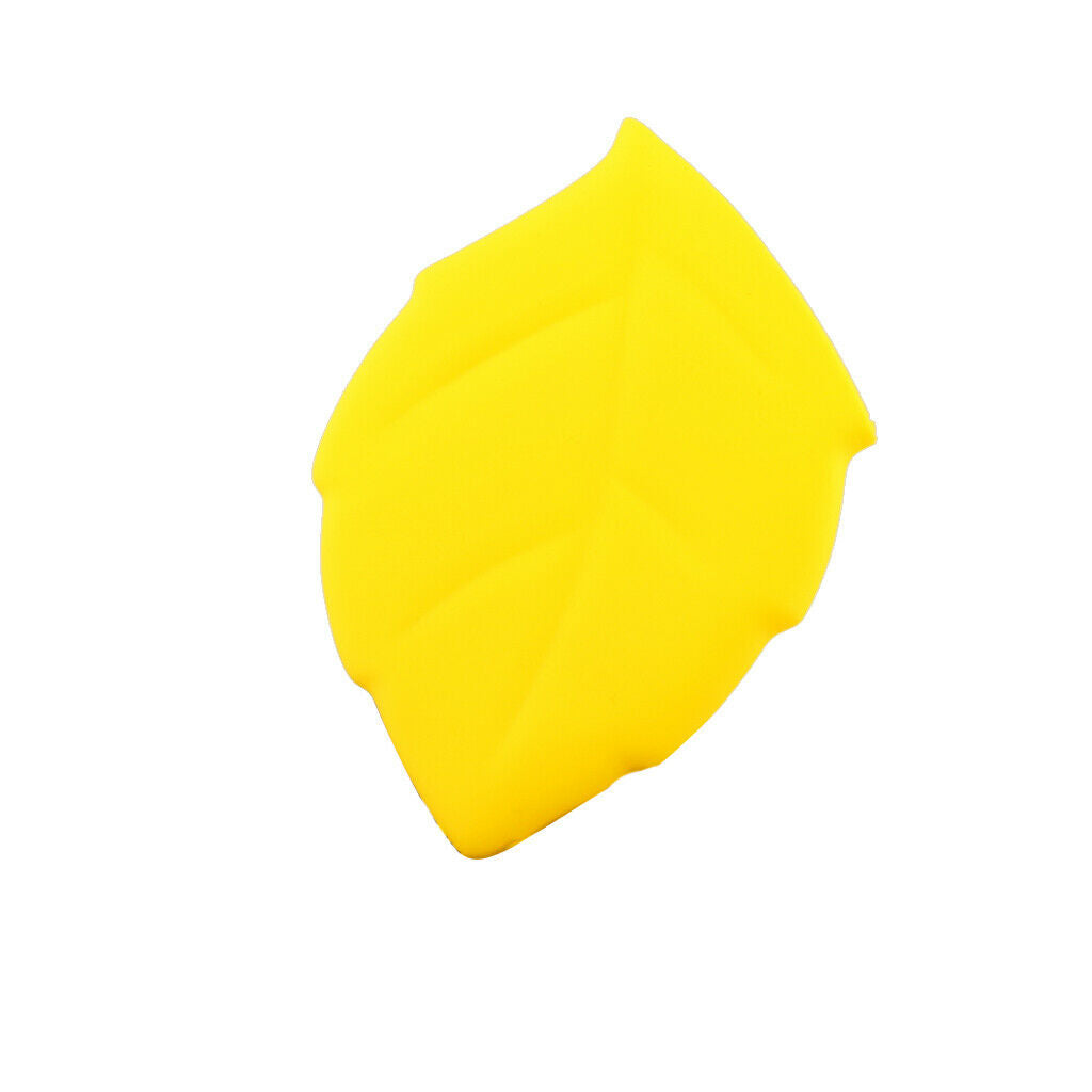 Portable Outdoor Travel Camping Leaf Pocket Water Cup Wash Gargle Cup Yellow