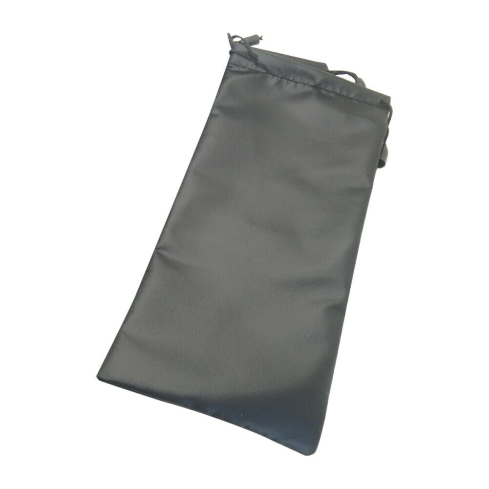 5Pcs Black Microfibre Sunglasses Case Bag Glasses Pouch Oversized Beam Port HN