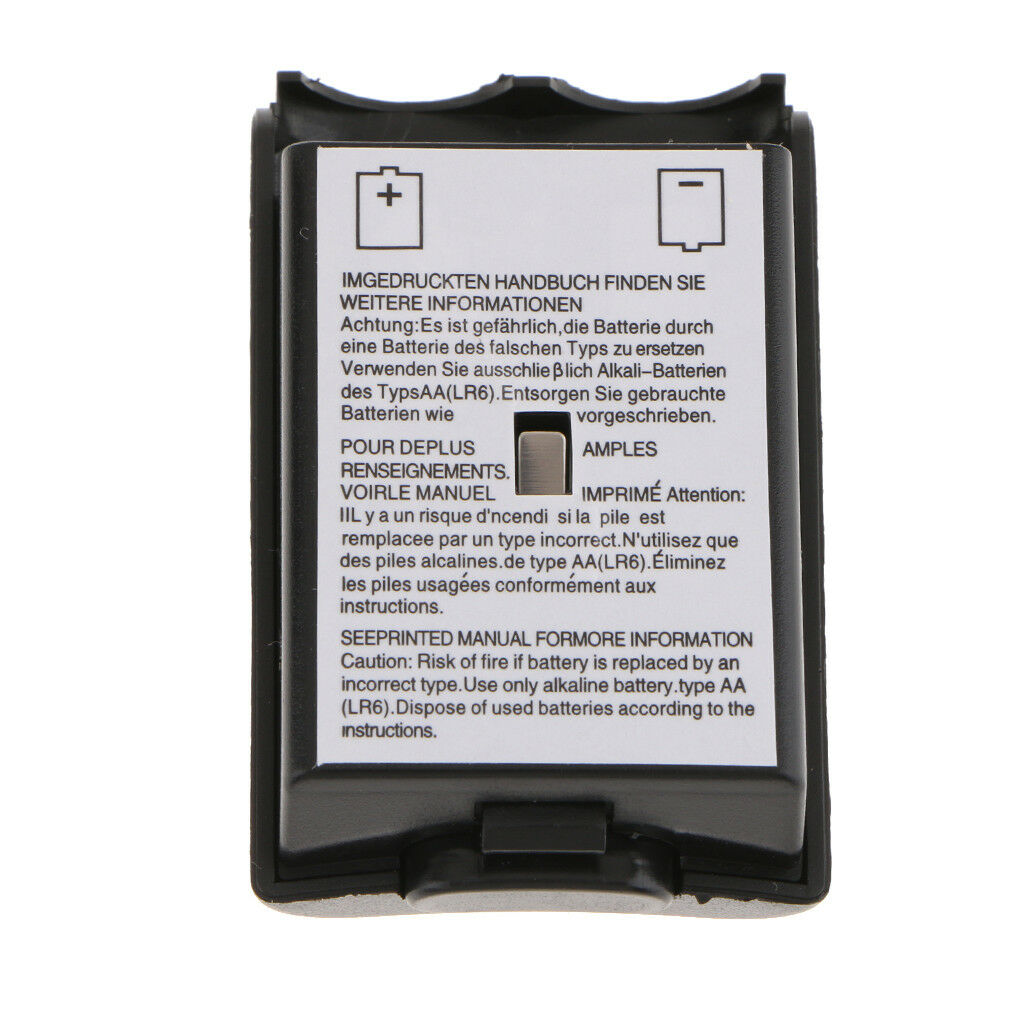 2 Packs Battery Case Cover Shell Holder Box for   Controller