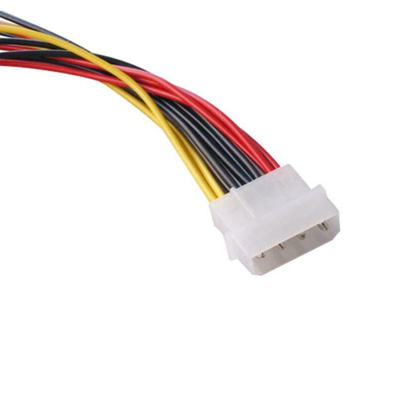 SATA Power Splitter Adapter Cable 4Pin IDE To 3xSATA 1 to 3 SATA Power Wire
