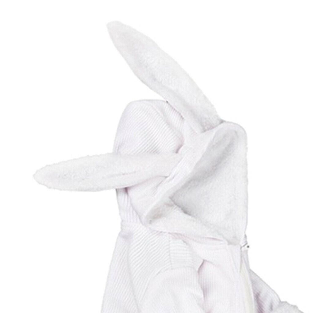 Newborn Clothes Romper Jumpsuit Winter for Baby Girl Boy White(12-18 Months)