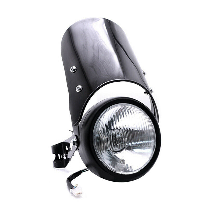 Fitting for 5"&7"Round Headlights Headlamp Motorcycle Windshield Windscreen Kit