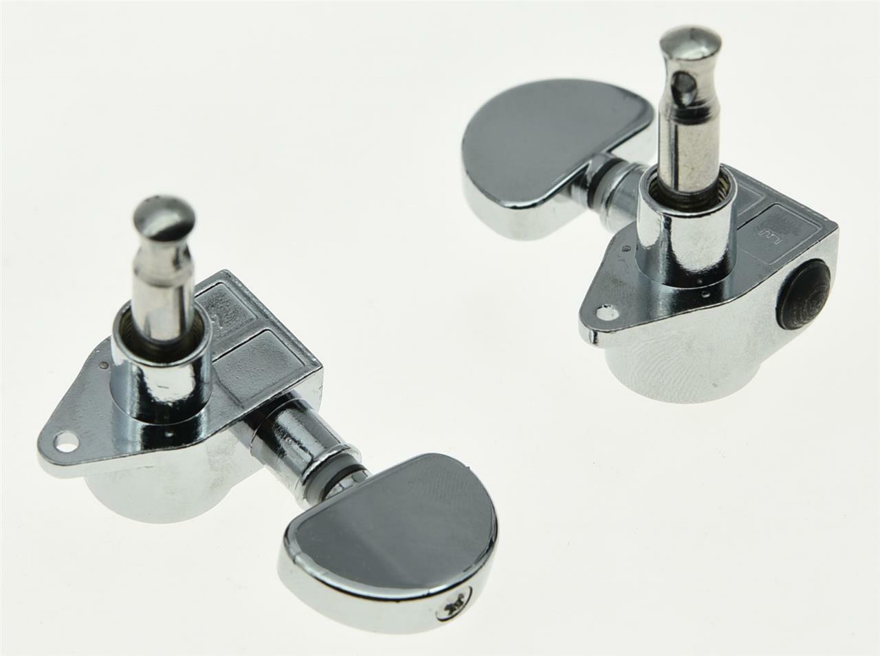 Chrome Straight Fixing Tag Guitar Tuners Tuning Keys for Acoustic or LP Les Paul