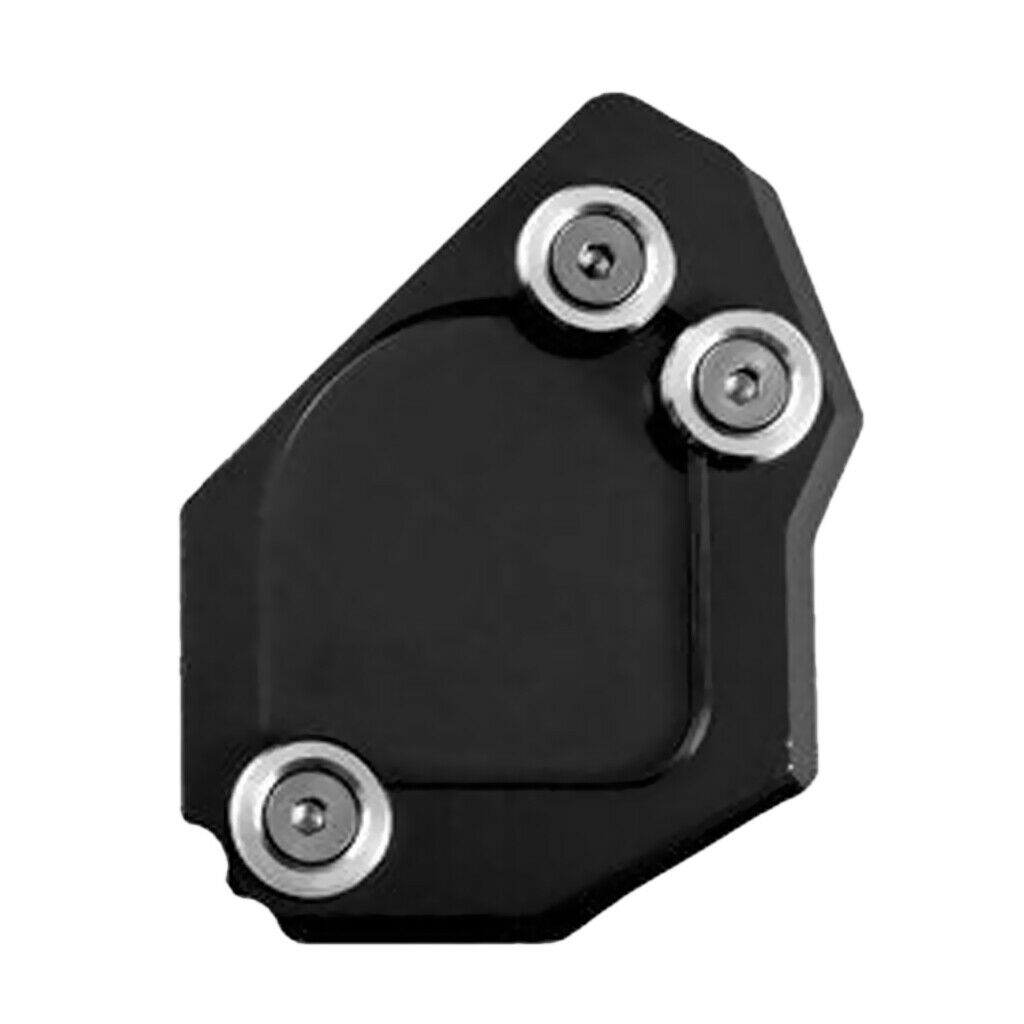 Motorcycle CNC Side Stand Kickstand Enlarge Plate Pad For BMW F650GS 07-14