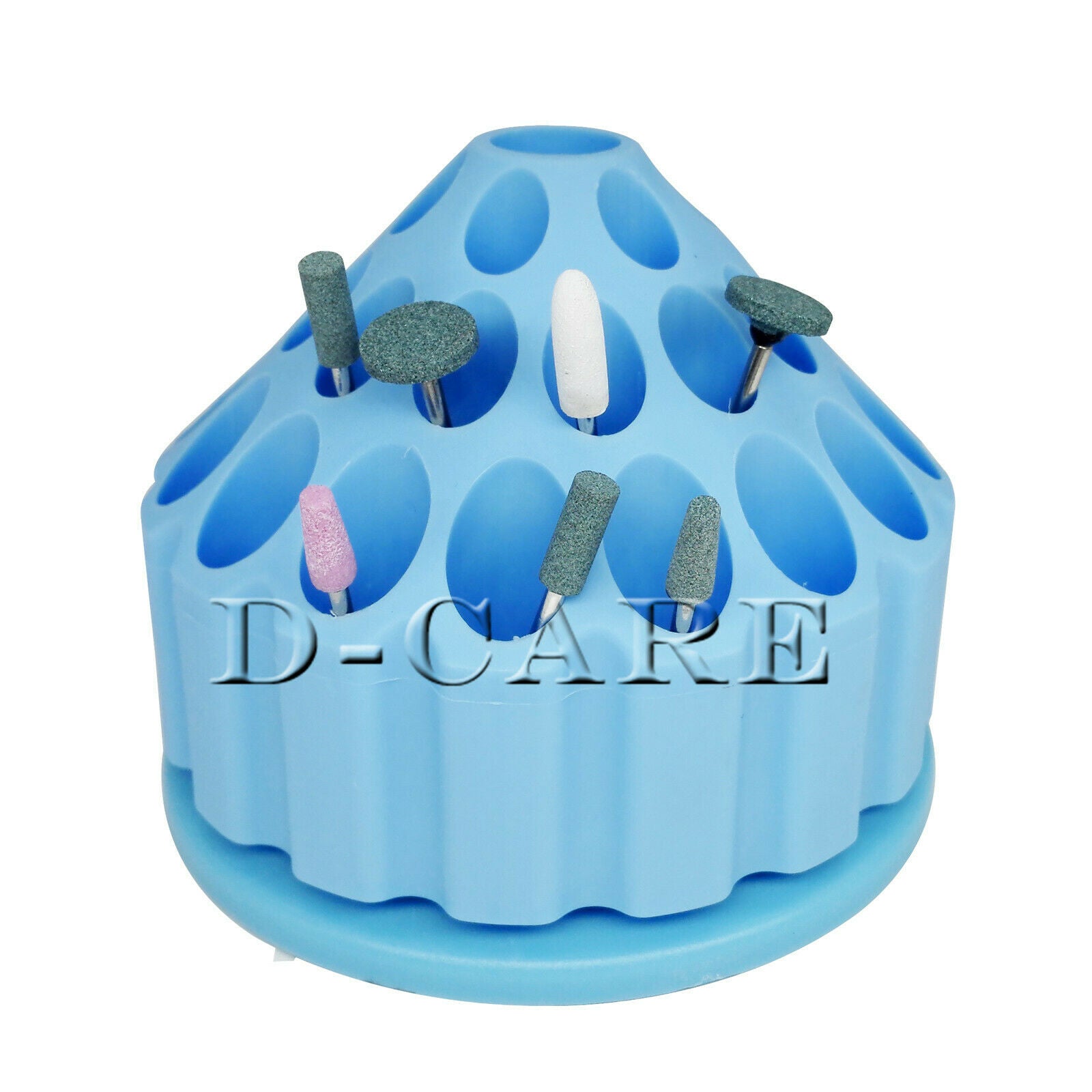 35 Holesï¼ˆ 360 Â° rotationï¼‰ burs Block holder For Dental Silicone Polishing Burs