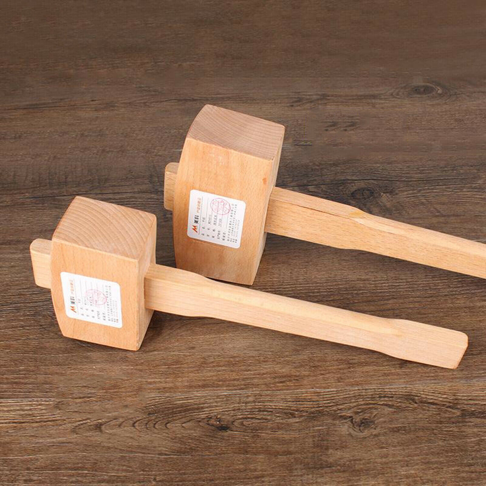 Wooden Mini Hammer Professional Woodworking Wood Hammer Wooden Tapping Tool