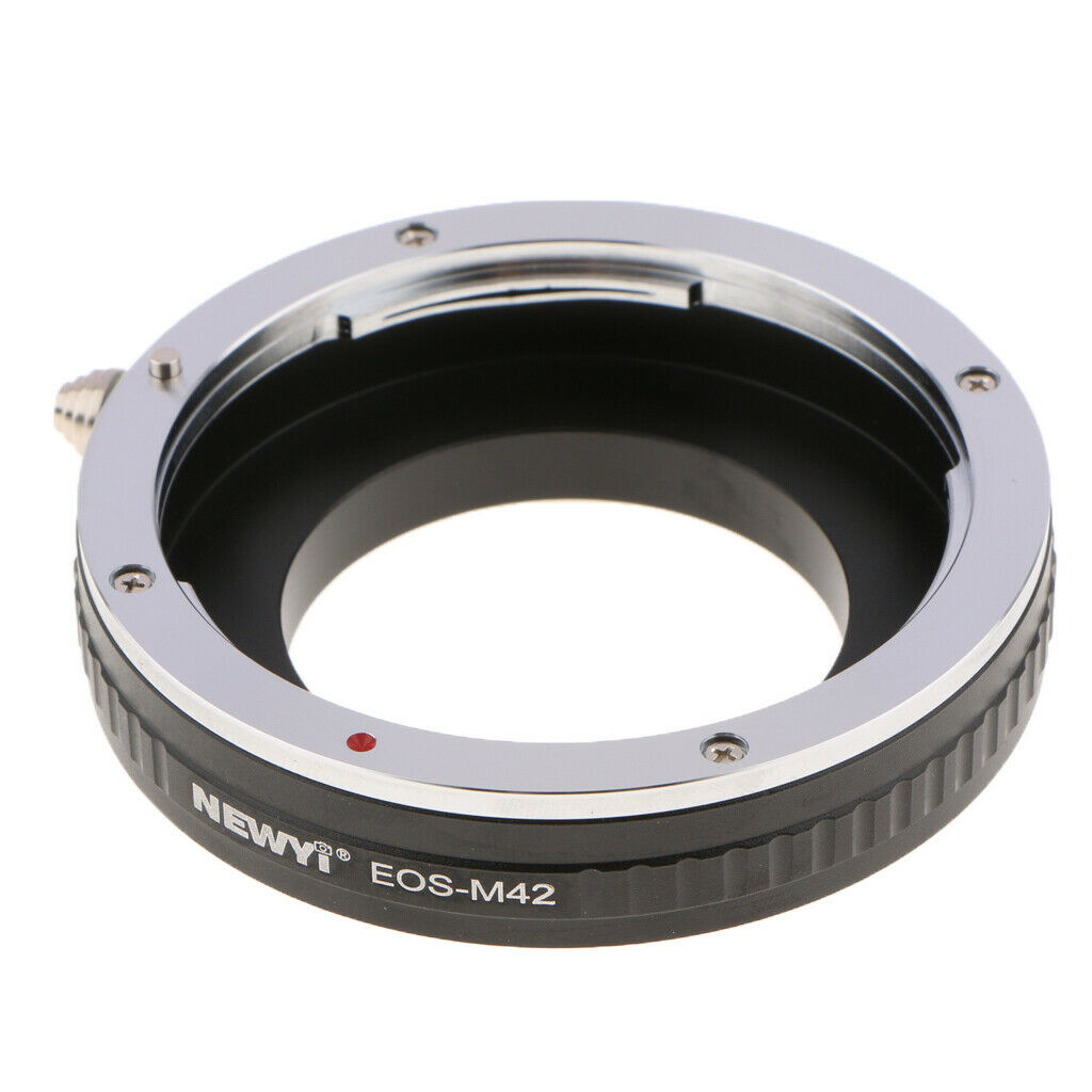 Metal Converter Adapter Ring for Canon EOS EF Lens to M42 Mirrorless Camera Part