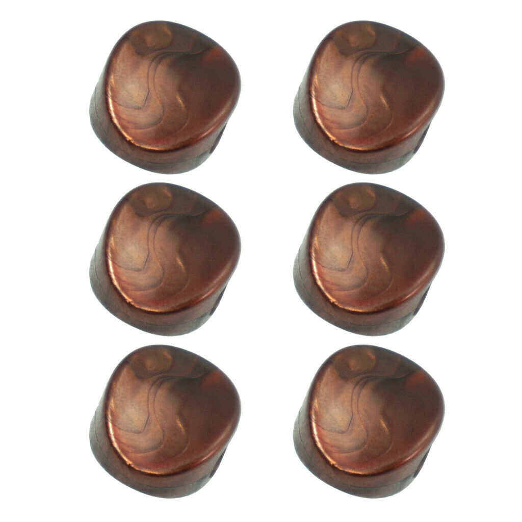 Tuner machine heads knobs set for guitar parts coffee 6-pack