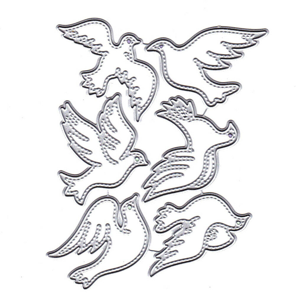 Pigeon Metal Cutting Dies Stencil Scrapbooking Album Paper Card Craft Decor BDA