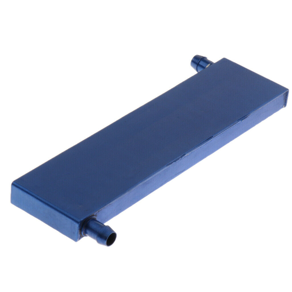 Aluminum 2 Way Water Cooling Block for CPU Radiator Heatsink 40x160mm
