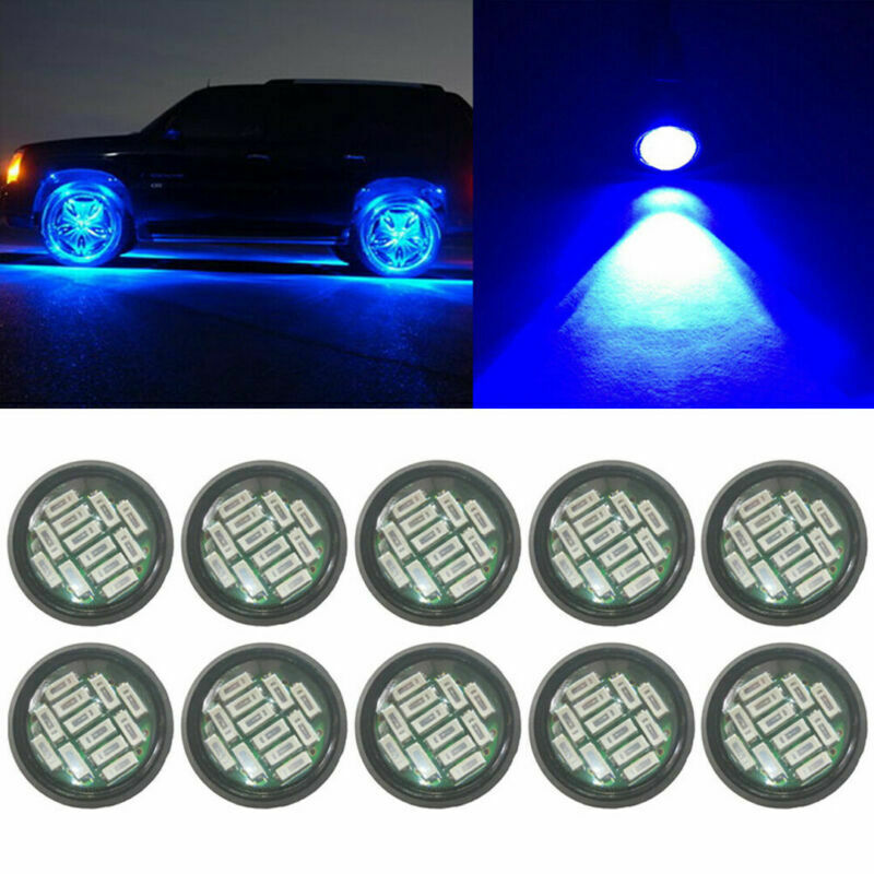 10X 5W Blue Eagle Eye LED Rock DRL Daytime Reverse Backup Parking Light Lamp