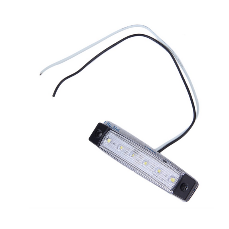 6pc Waterproof Marine Grade 12 volt Large  Cool White LED Courtesy Lights