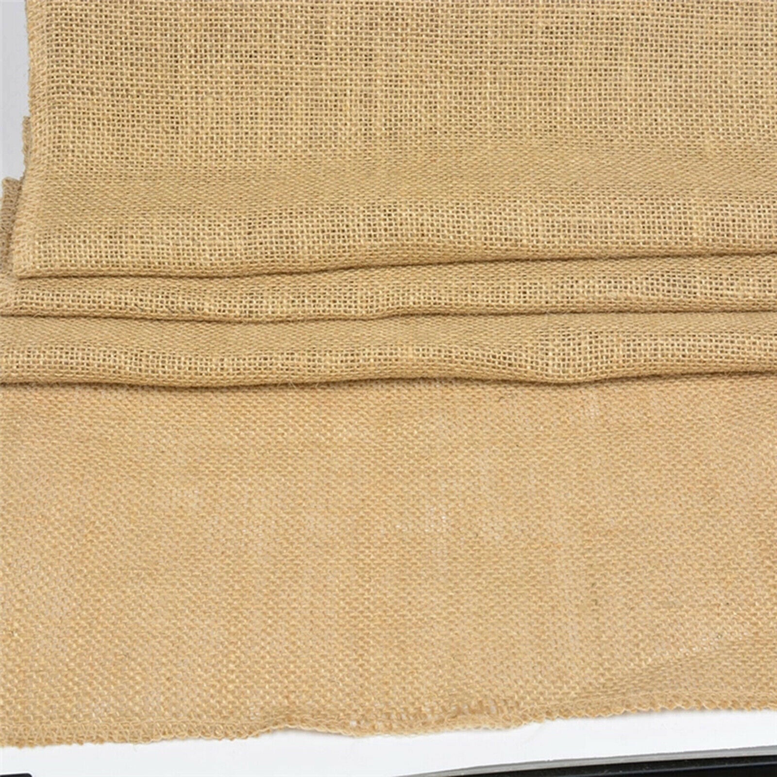 Rustic Jute Ribbon Roll Woven Decorative Hessian Burlap Fabric Decoration