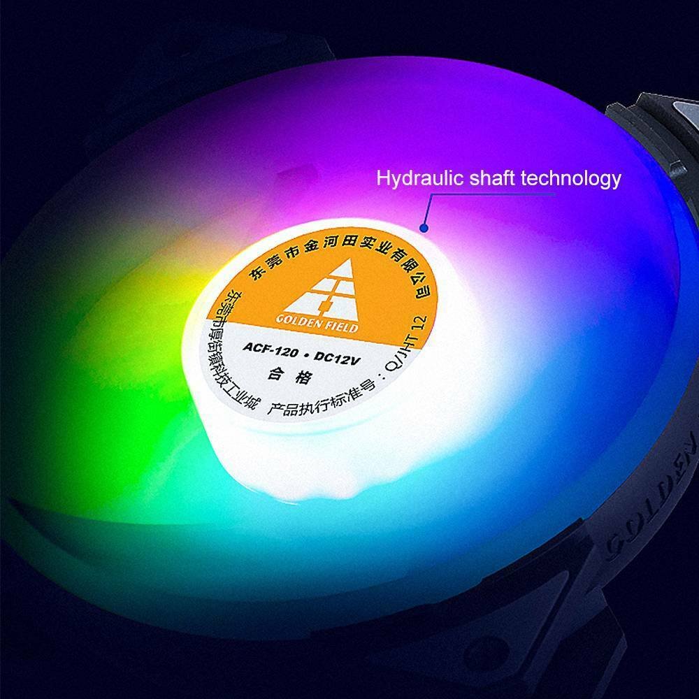 Universal Case Fan 120mm Cooling Fans Colourful Cooler Fits PC Computer New!!