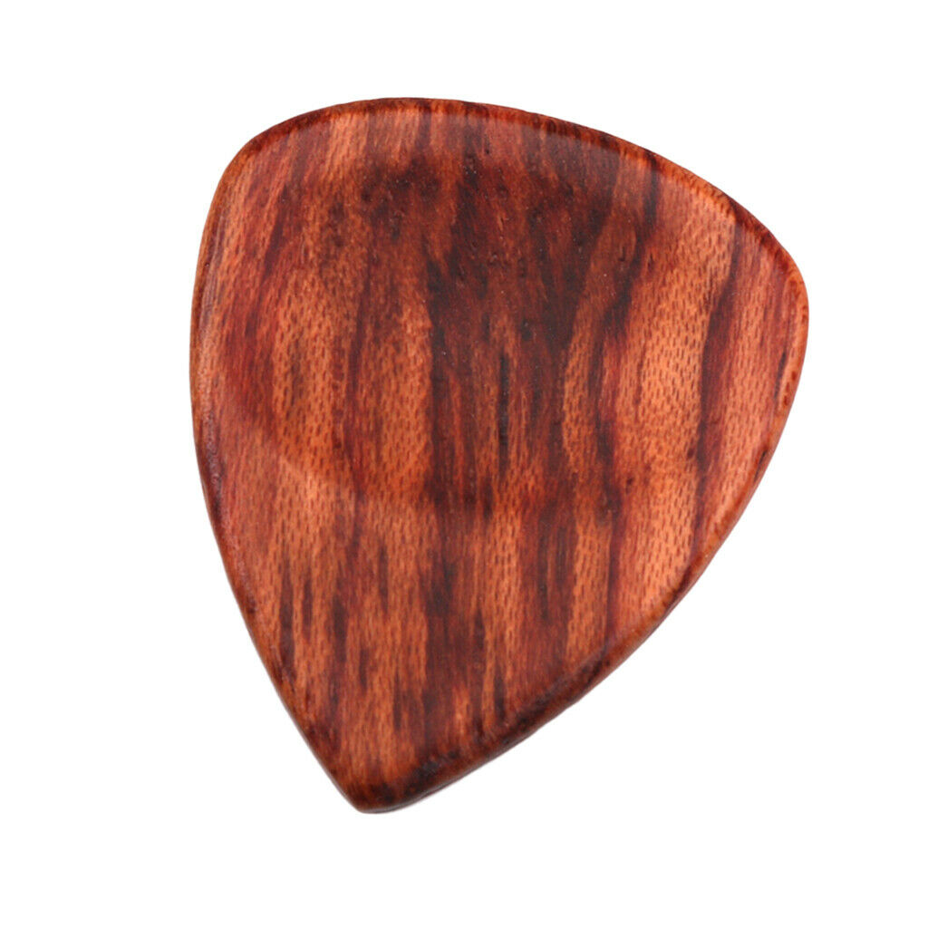 2Pcs Rosewood Guitar Picks Perfect for Music Lovers Performer Beginners Gifts