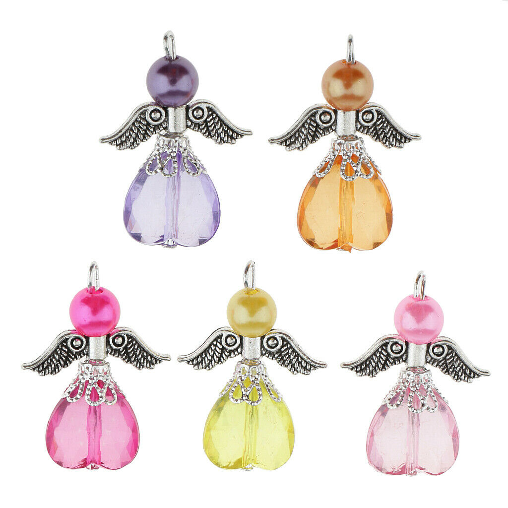 10 Pieces Colorful Butterfly Jewelry Accessories Crafting Charms