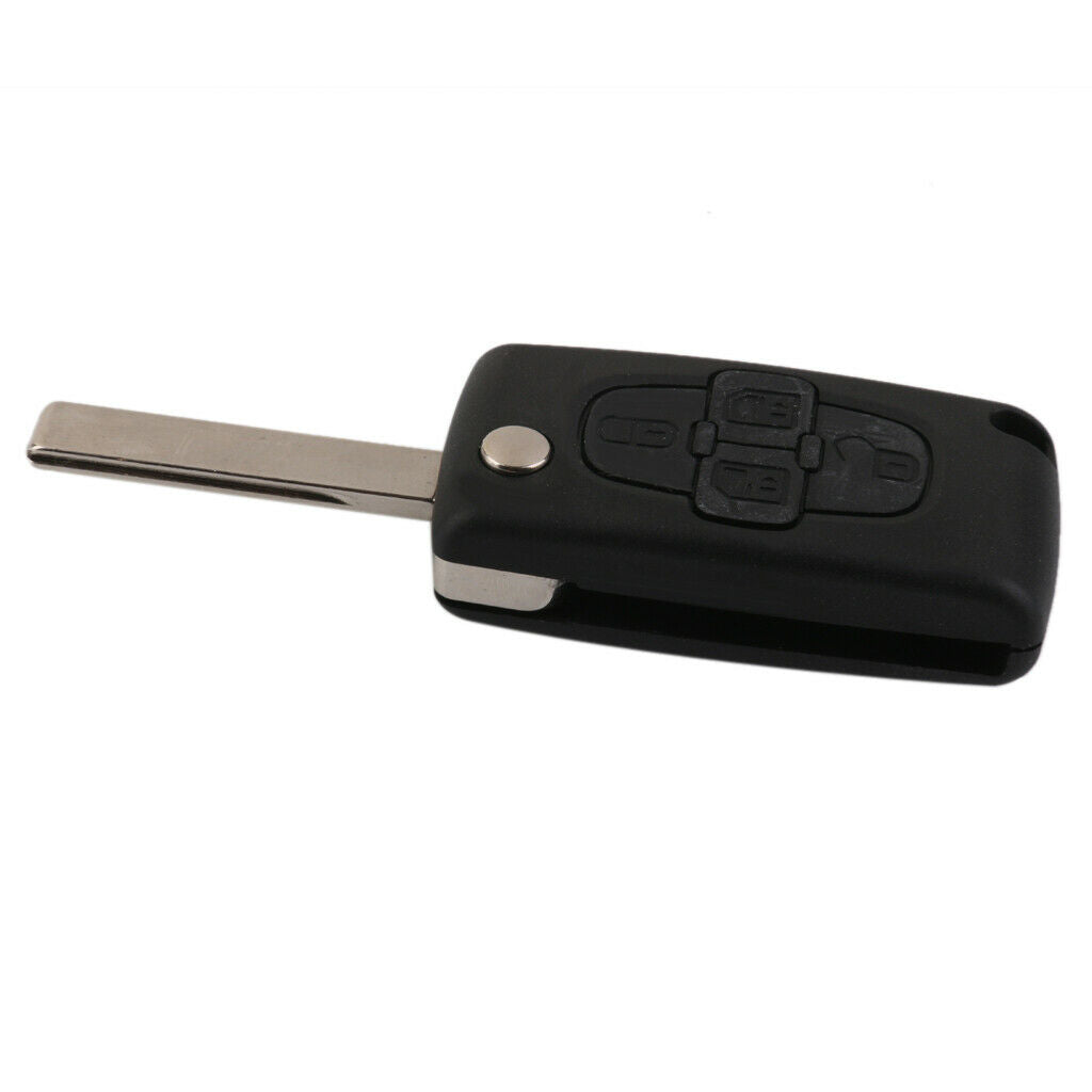 Replacement Remote Car Key Fob Shell Case For Peugeot 1007 & Citroen C8