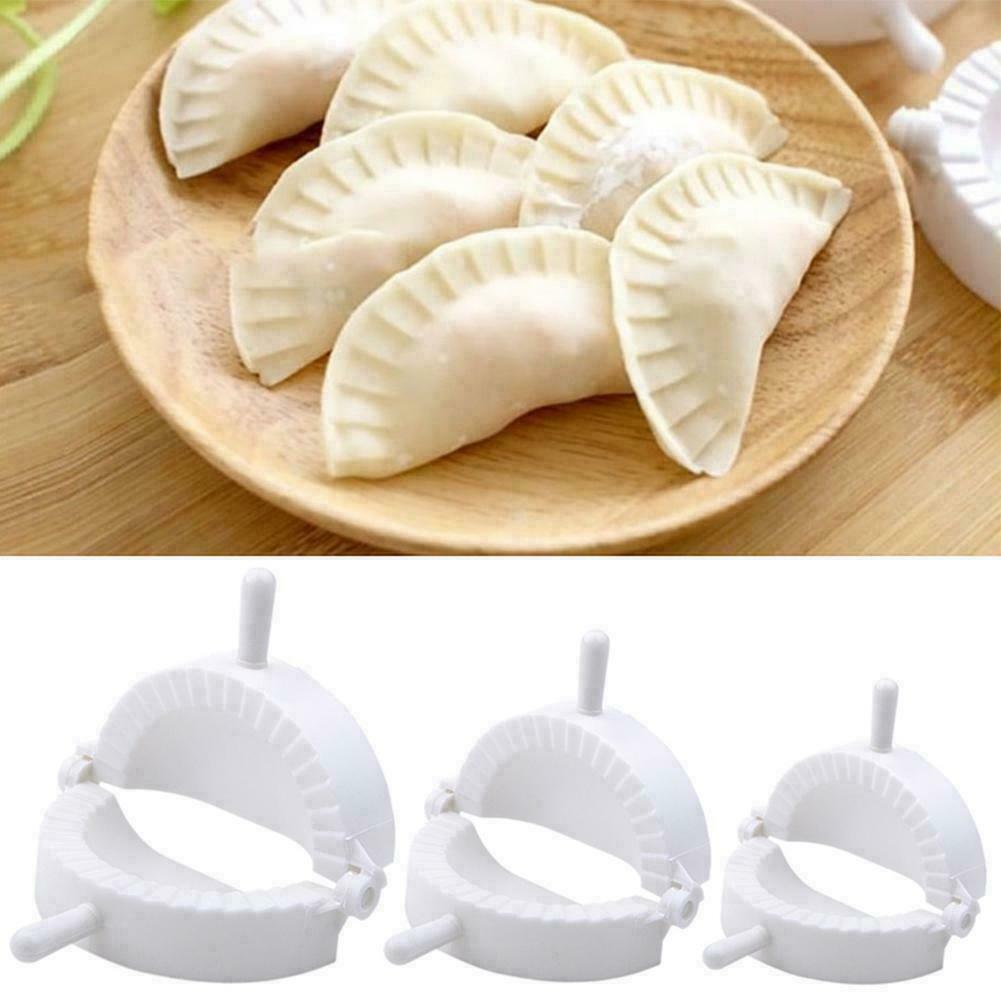 3PCS Dumpling Mould Dough Press DIY Meat Pie Pastry Tools Maker Q9H1