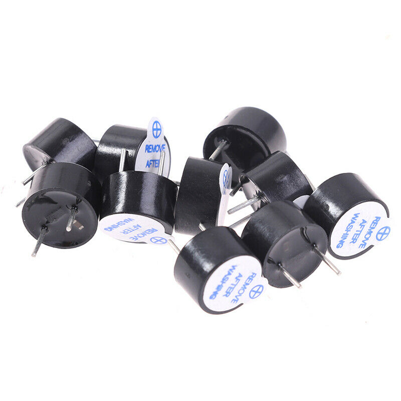 10pcs small integrated active buzzer TMB09A blue label 5V DC long sound 9*5.5 SJ
